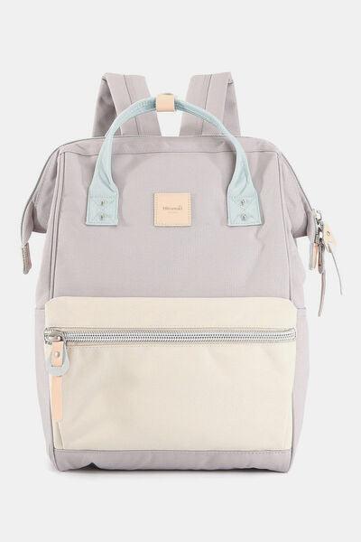 Himawari Water Resistant Canvas Backpack Bag with Side Pockets-18