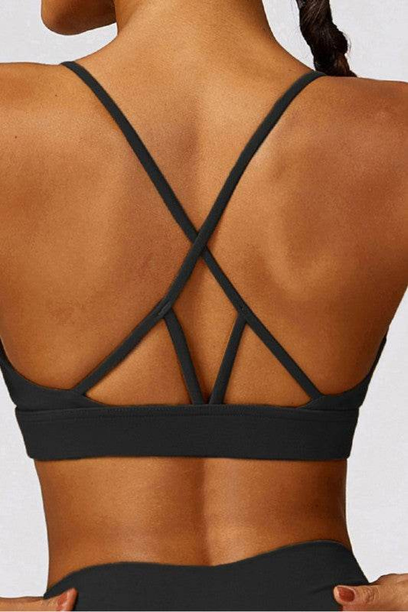 Tight Brushed Back Yoga Bras
