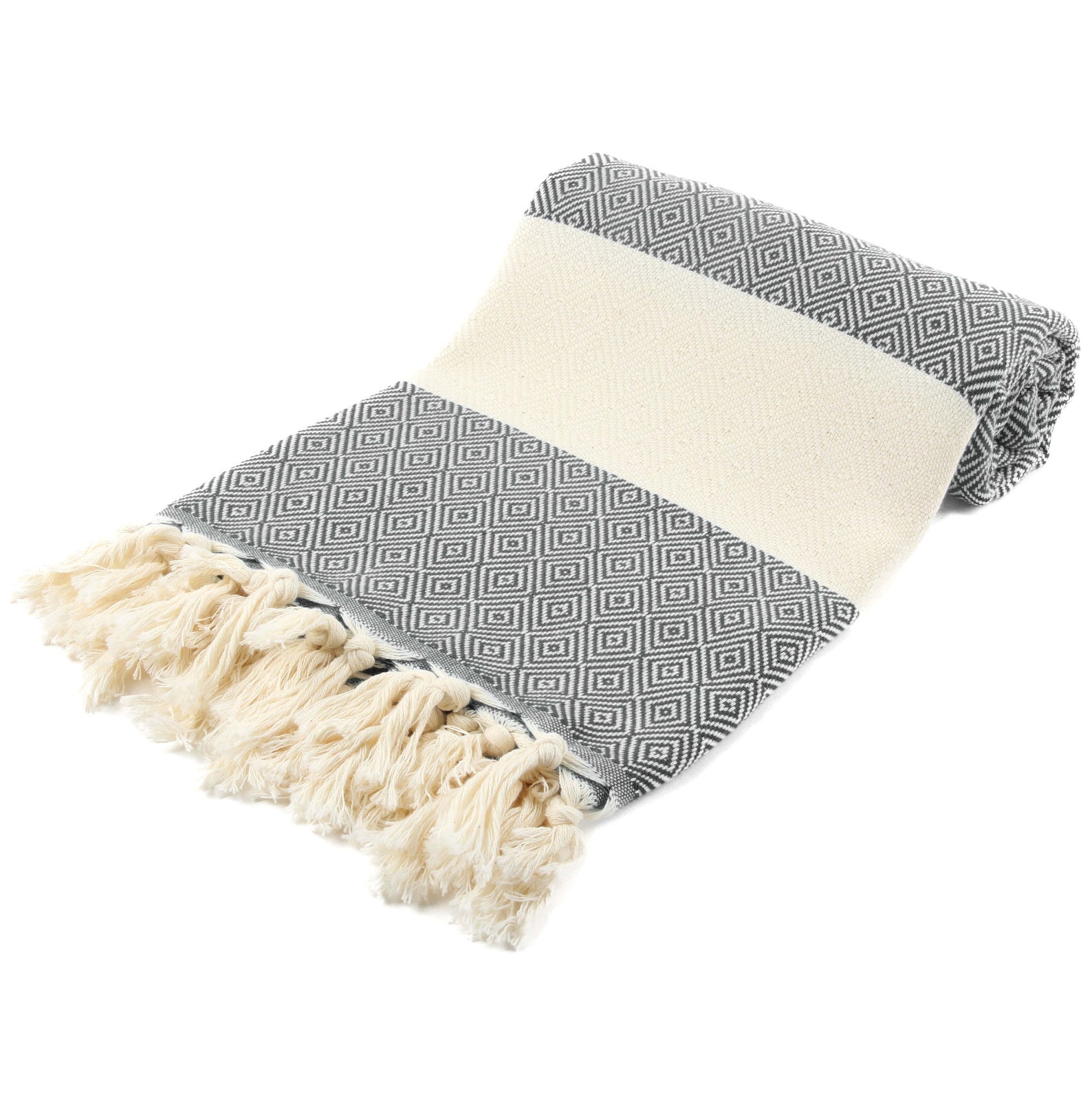 VENICE GRAY TURKISH TOWEL-4