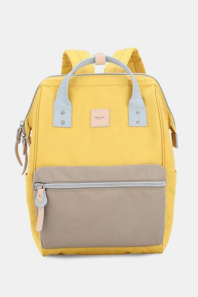 Himawari Water Resistant Canvas Backpack Bag with Side Pockets-8