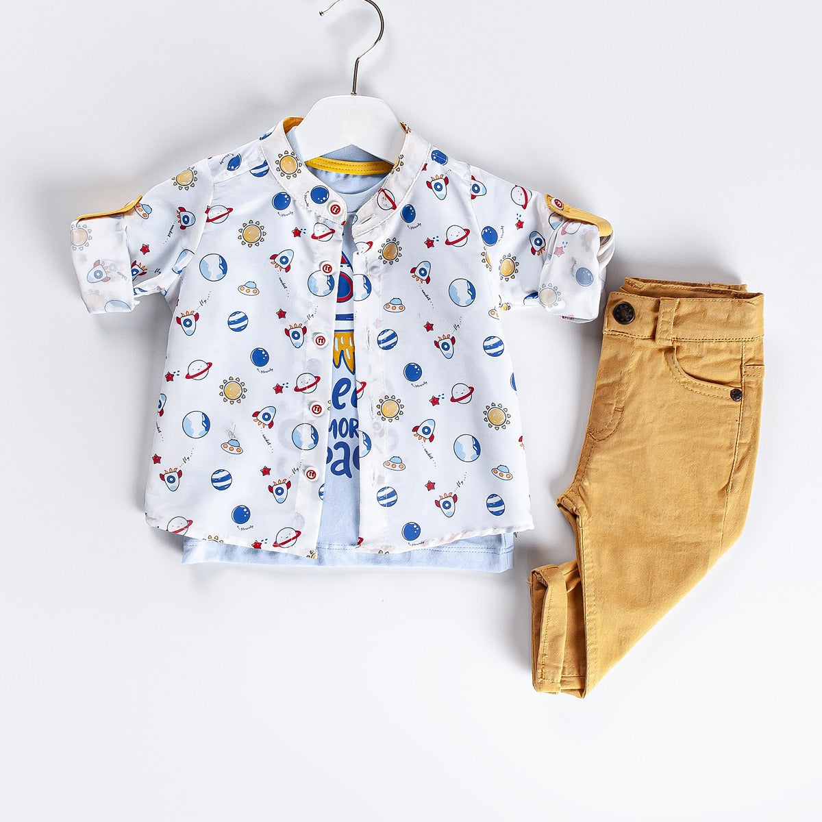 Little Astronaut Boys Casual Set-1