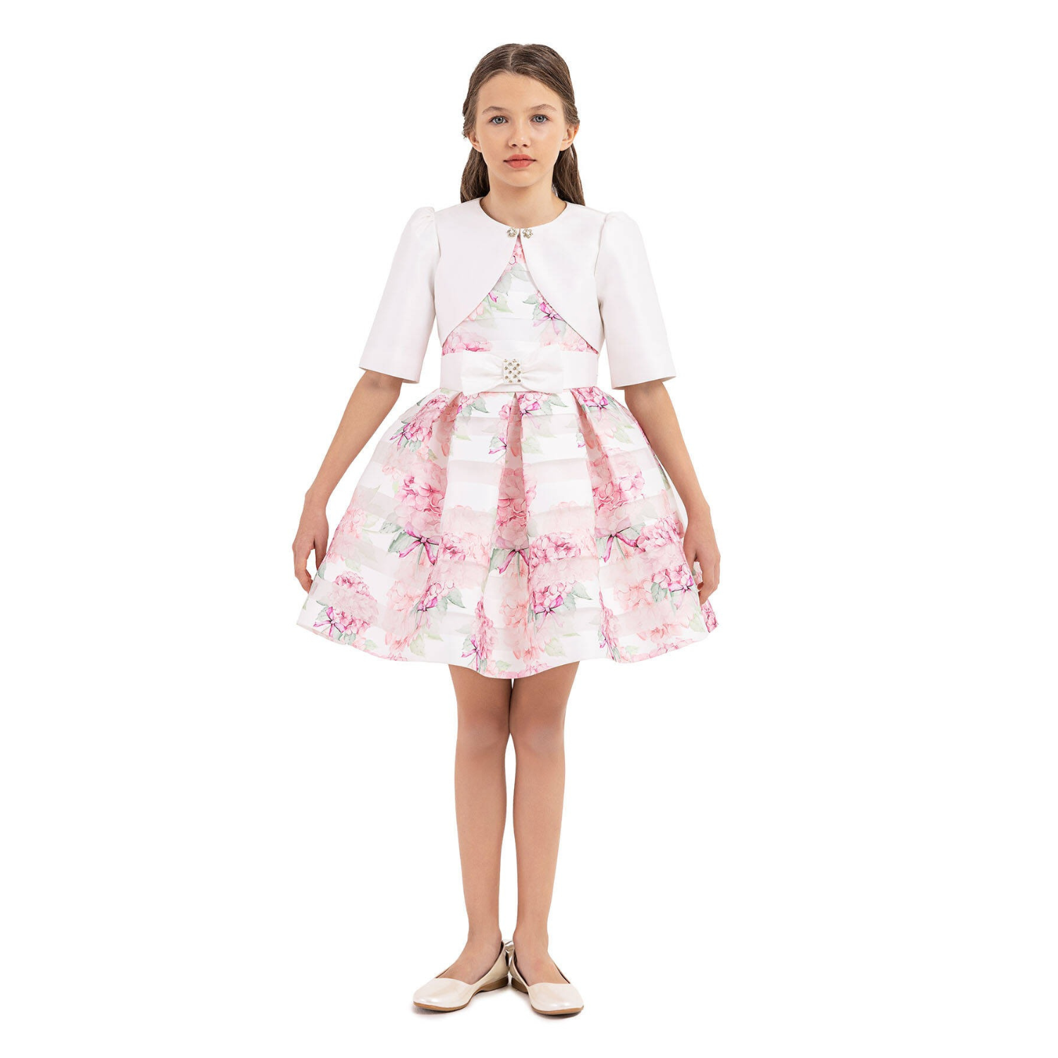 Blossom Breeze Girls Formal Dress-1