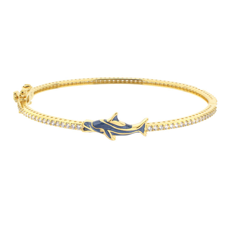Eau Dolphin Bangle