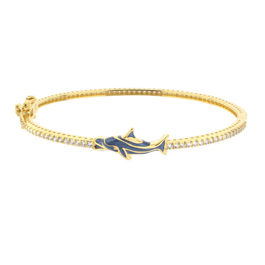 Eau Dolphin Bangle