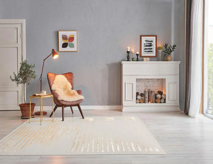 5'x7' Hand Tufted Hand Made 100% Wool Designer Modern & Contemporary  Oriental Area Rug Tone On Tone,Gray Color-0