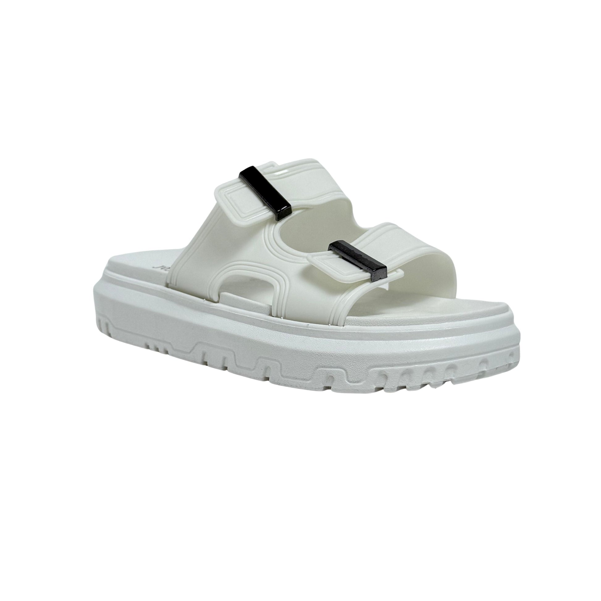 858-2 Sandals for Women – Comfortable Arch Support Slides | Soft Cork-Like Insole | Adjustable Straps | Anti-Slip Sole | Casual Fashion Sandals for Summer, Walking & Travel