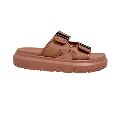 858-2 Sandals for Women – Comfortable Arch Support Slides | Soft Cork-Like Insole | Adjustable Straps | Anti-Slip Sole | Casual Fashion Sandals for Summer, Walking & Travel