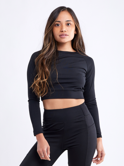 Jupitergear Long-Sleeve Crop Top