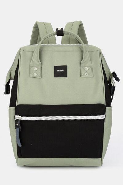 Himawari Water Resistant Canvas Backpack Bag with Side Pockets-5