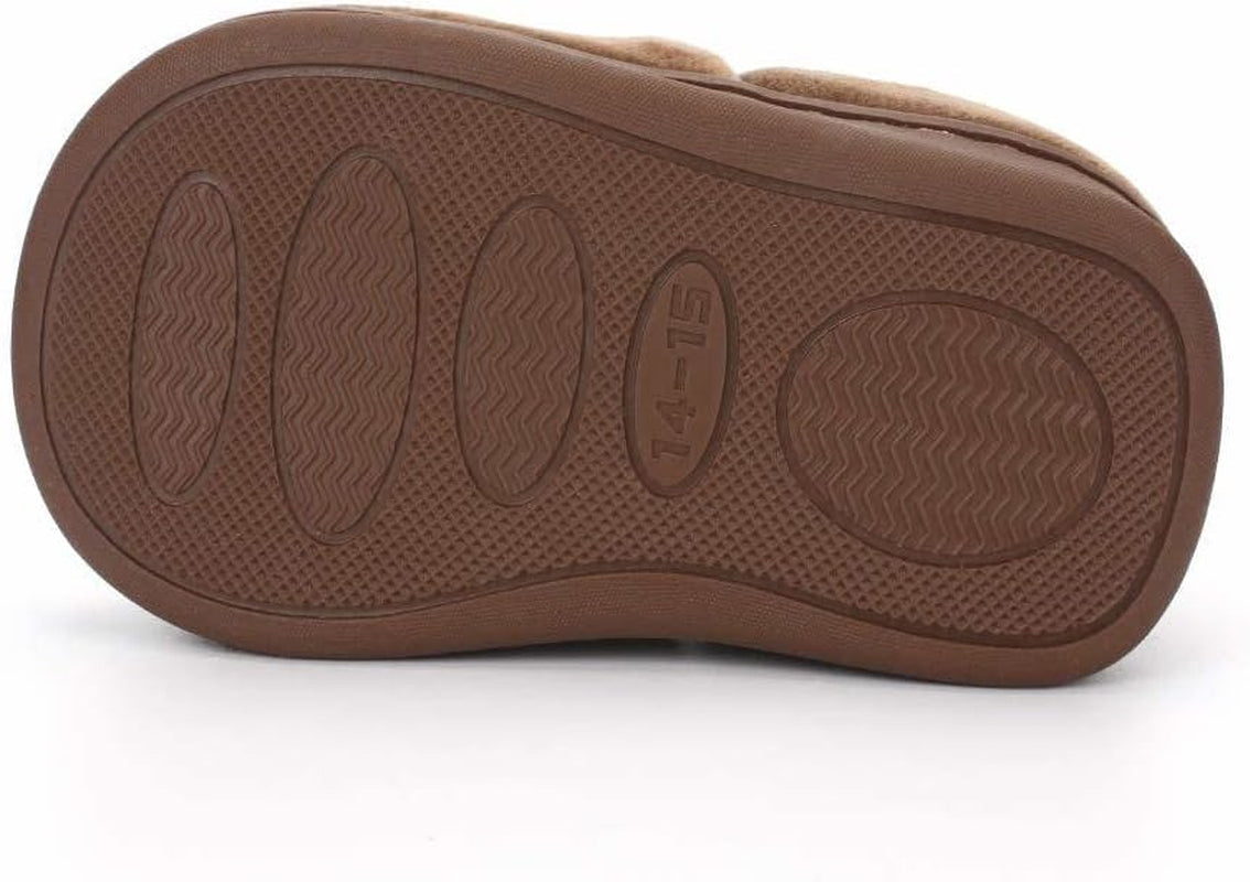 Girls Cute Cartoon Slippers with Memory Foam Kids Plush Warm Winter House Shoes