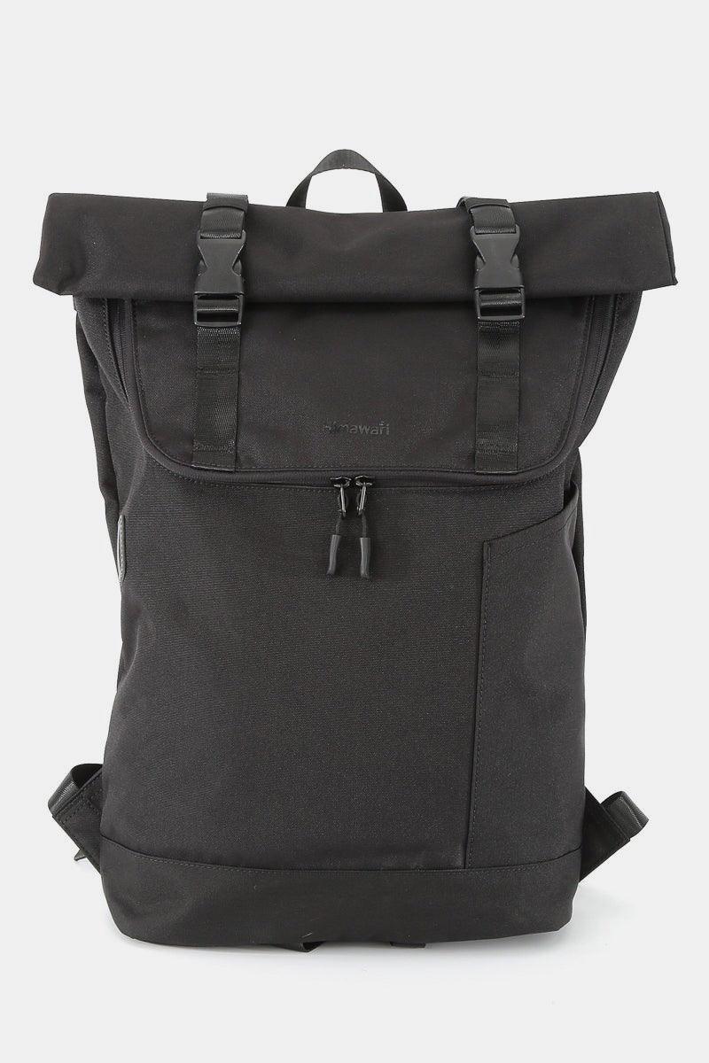 Himawari Contrast Waterproof Canvas Backpack Bag-4