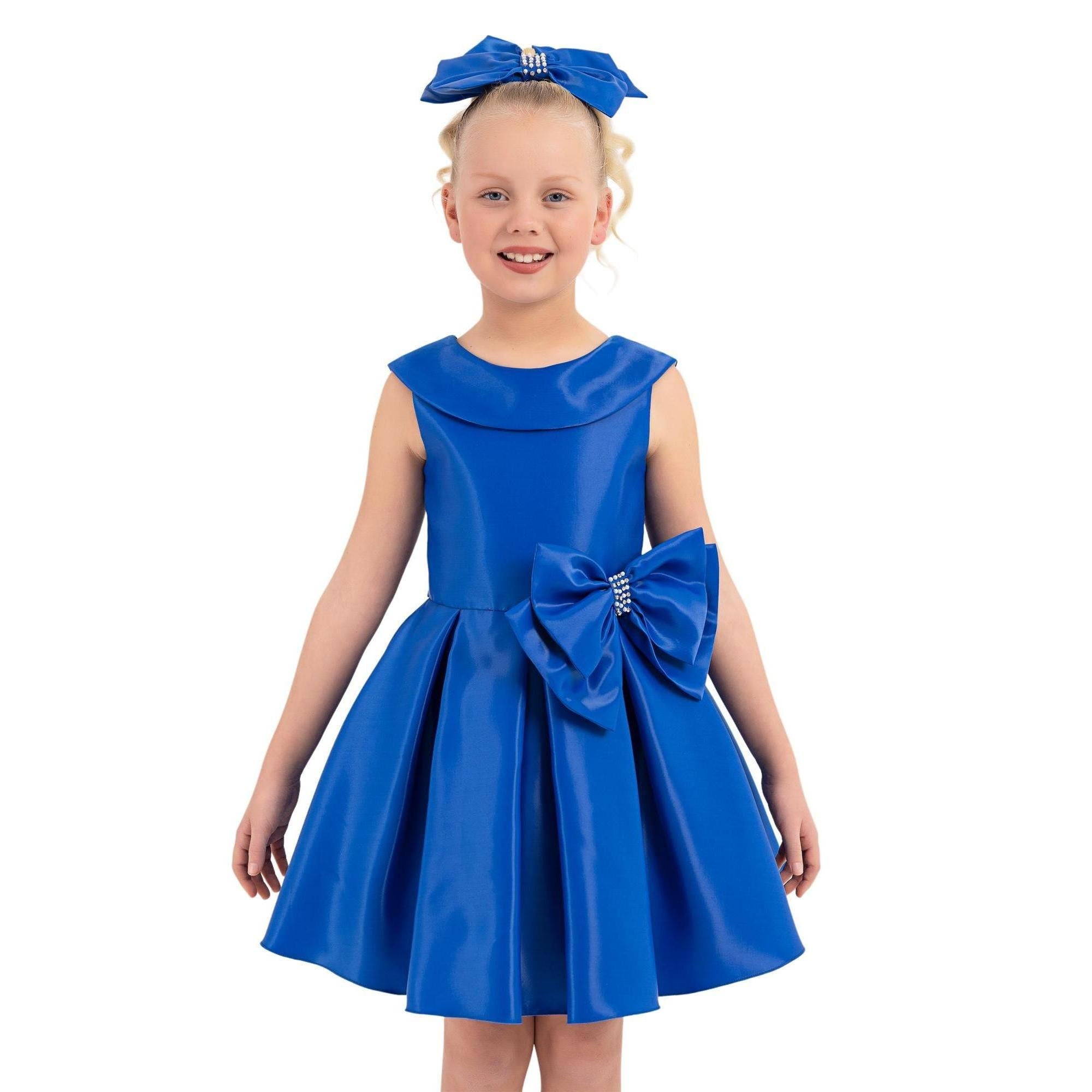 Stellar Satin Girls Formal Dress-2