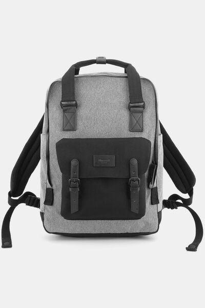 Himawari Waterproof Canvas Backpack Bag with Handles-6