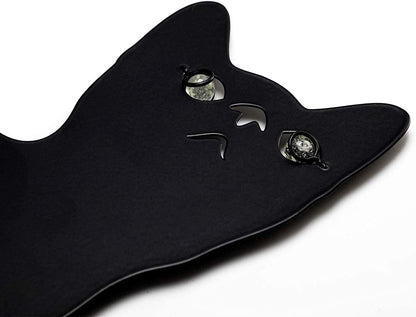 Garden Decor for Outside, 3 Pack Metal Cat Decorative Garden Stakes, Black Cat Silhouette Yard Stakes Spring Garden Decor Outdoor Statues with Reflective Eyes Cat Gifts for Cat Lovers