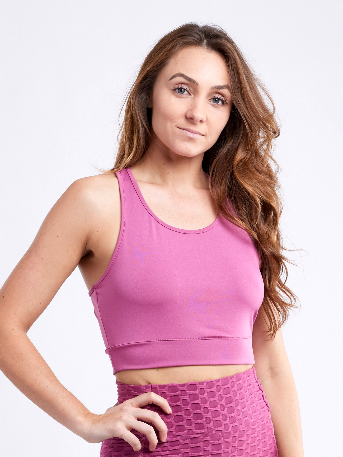 Jupitergear Racerback Lightweight Training Crop Tank Top