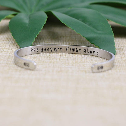 Inspirational Bracelets for Women Inspirational Cuff Bangle for Her with Engraved Message Christmas Birthday Gifts for Her