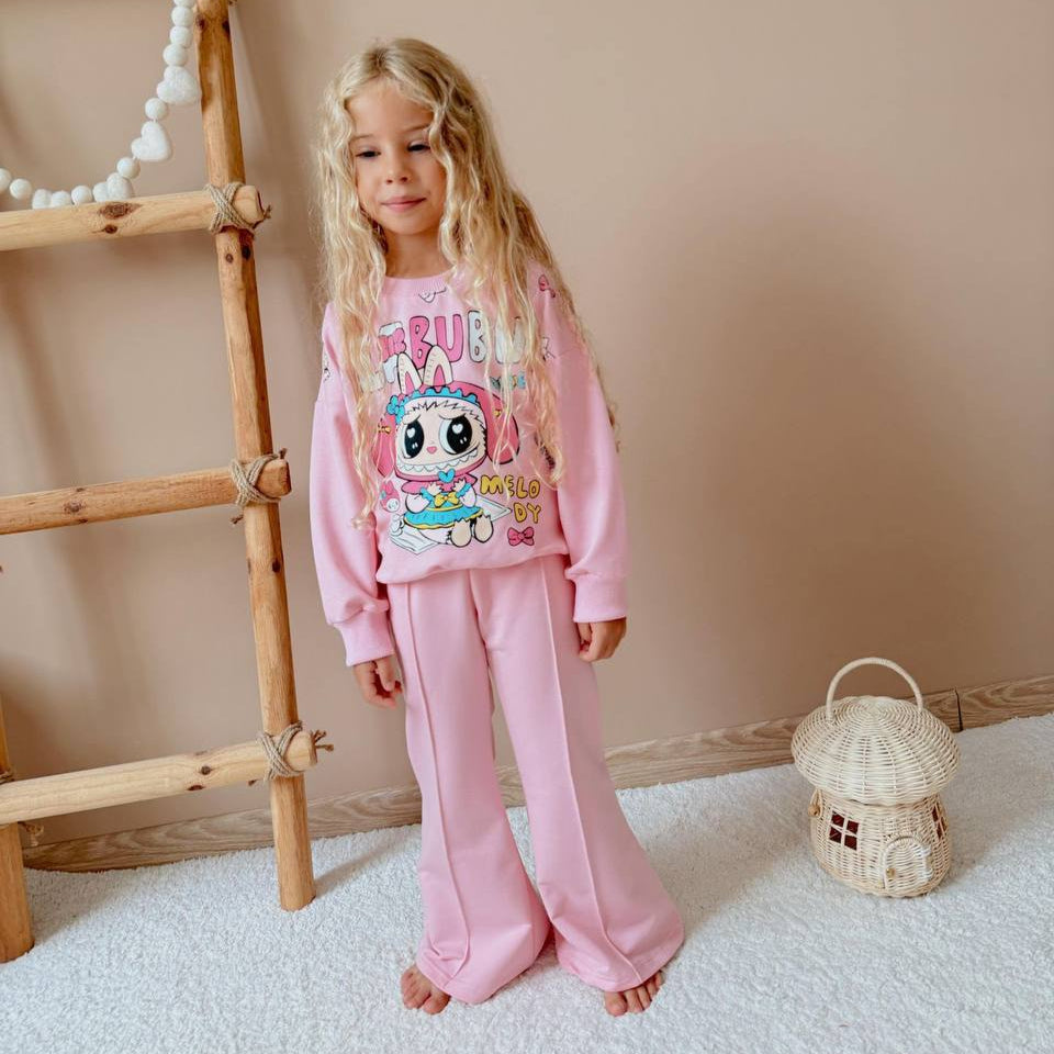 La-Bu-Bu Sister Girls Casual Set-2