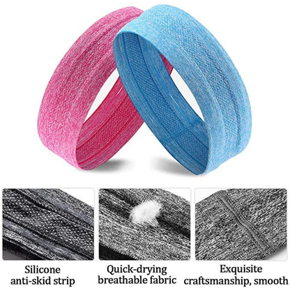 Jupitergear Sport and Fitness Sweat Wicking Fitness Headband for Yoga, Running and Exercise