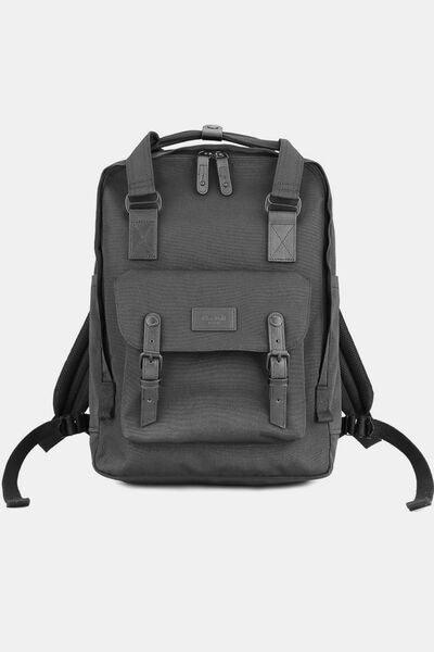 Himawari Waterproof Canvas Backpack Bag with Handles-2