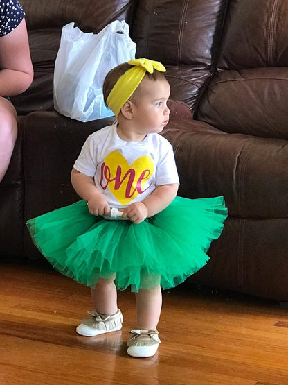 Infant Tutus, Tutu Skirt for Baby Girls, Toddler Tulle Dress Skirt 5 Layers Soft for Babies First Birthday