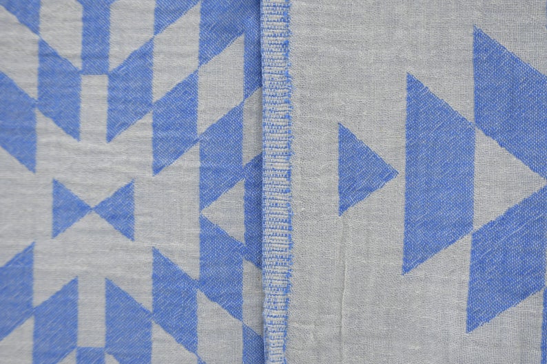 AZTEC BLUE TURKISH TOWEL-4