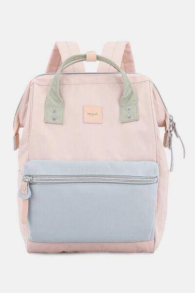 Himawari Water Resistant Canvas Backpack Bag with Side Pockets-9