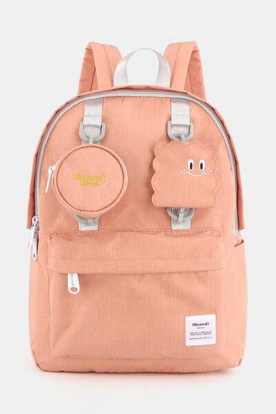 Himawari Waterproof Canvas Backpack Bag with Removable Coin Purse-6
