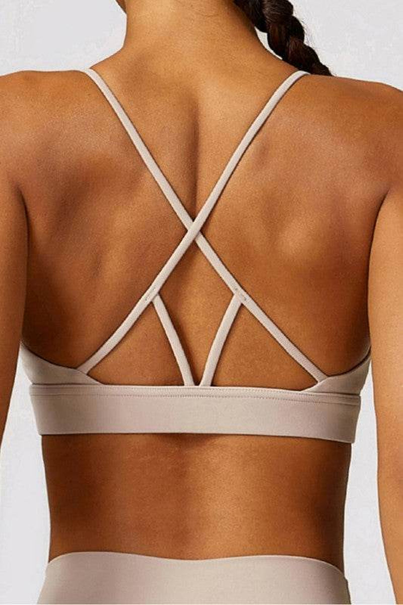 Tight Brushed Back Yoga Bras