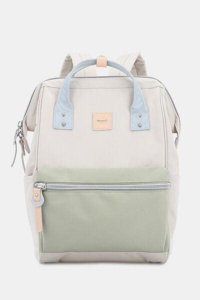 Himawari Water Resistant Canvas Backpack Bag with Side Pockets-2