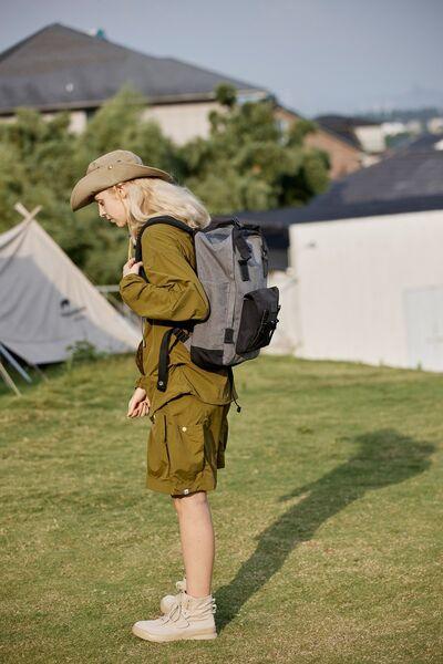 Himawari Waterproof Canvas Backpack Bag with Handles-1