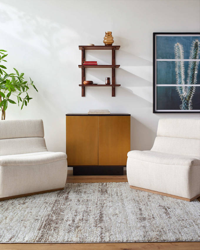 Waylon Cottage Ash/Off-White Area Rug-0