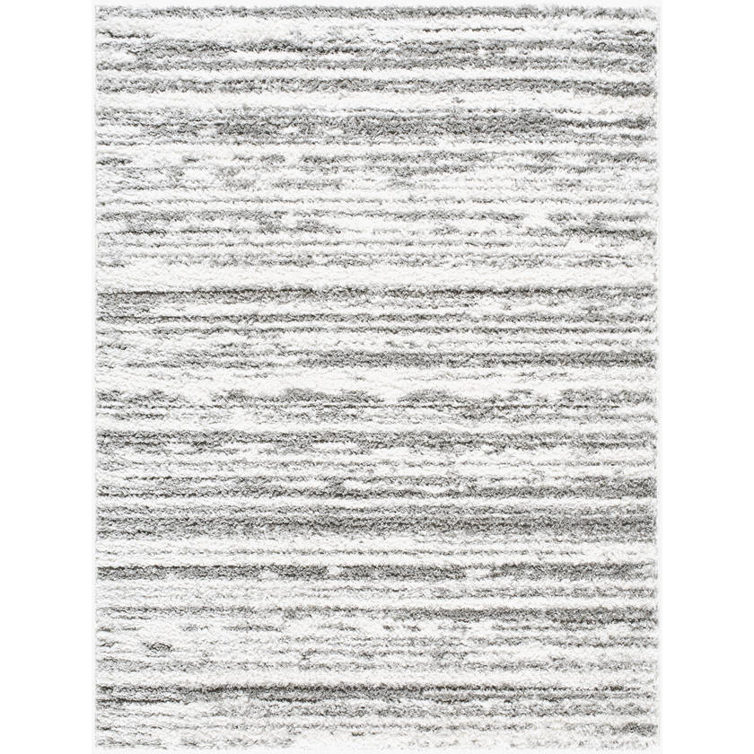 Hilbert Modern Cream/Gray Area Rug-0