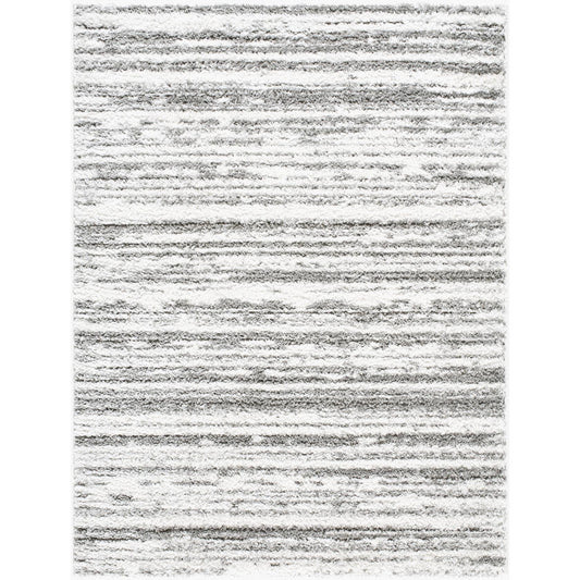Hilbert Modern Cream/Gray Area Rug-0