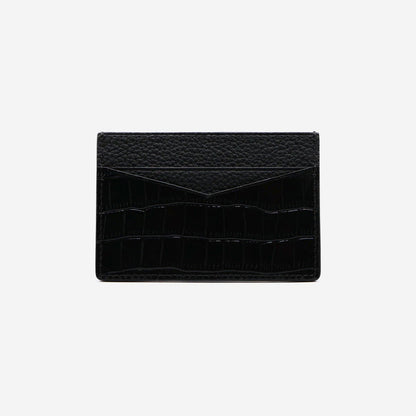 Genuine Croc Leather Slim Card Case