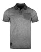 ZIMEGO Mens Short Sleeve Oil Wash Vintage Button Henley Pocket Polo T-Shirt-3