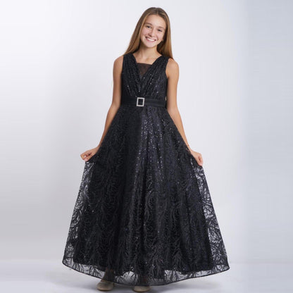Sparkling Beauty Girls Formal Dress-1
