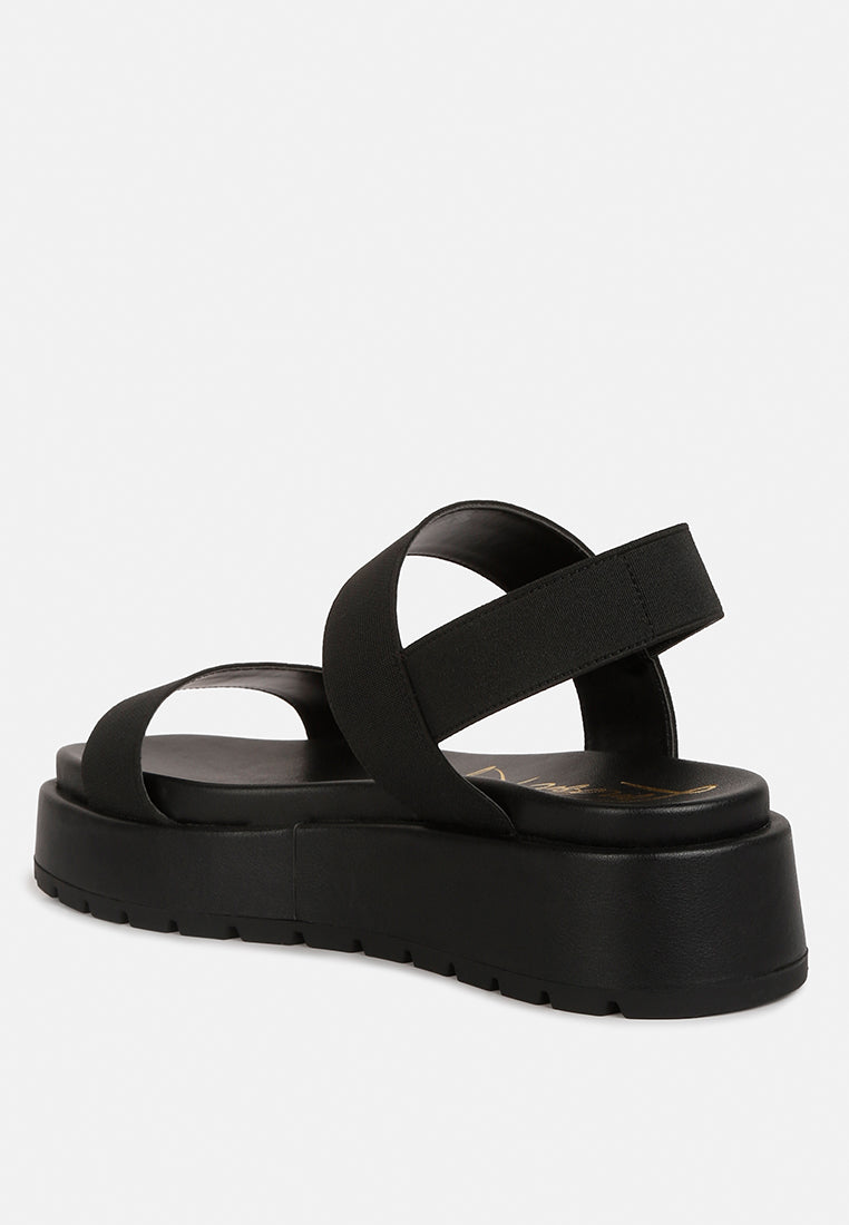 Garvela Chunky Flatform Sandals-2