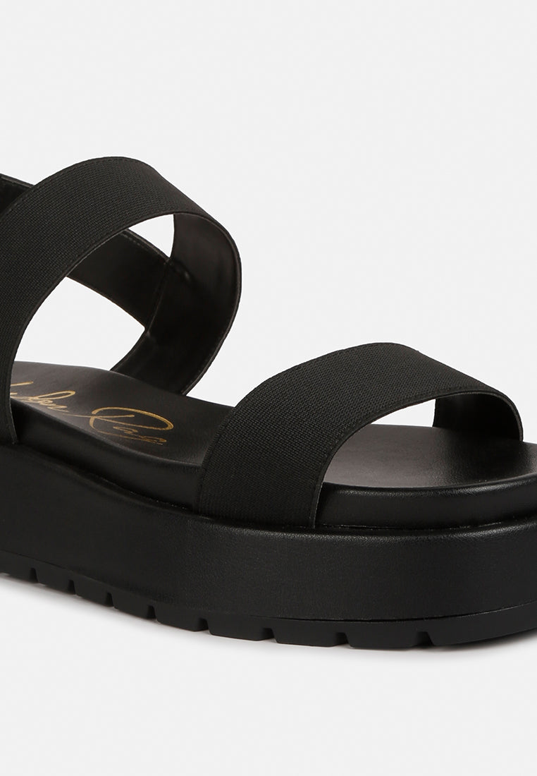 Garvela Chunky Flatform Sandals-1