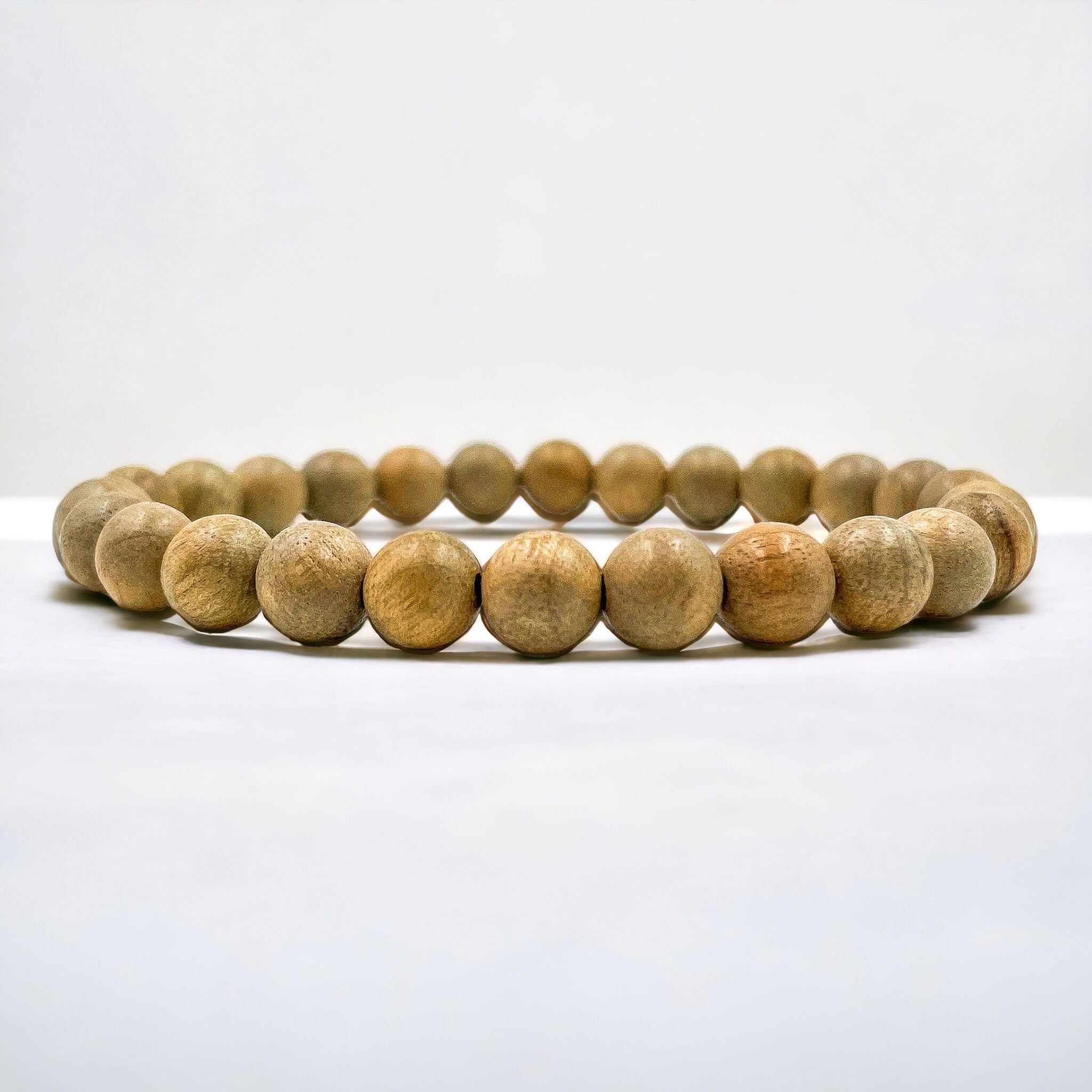 Union - Camphor Wood Mala Beaded Bracelet-1