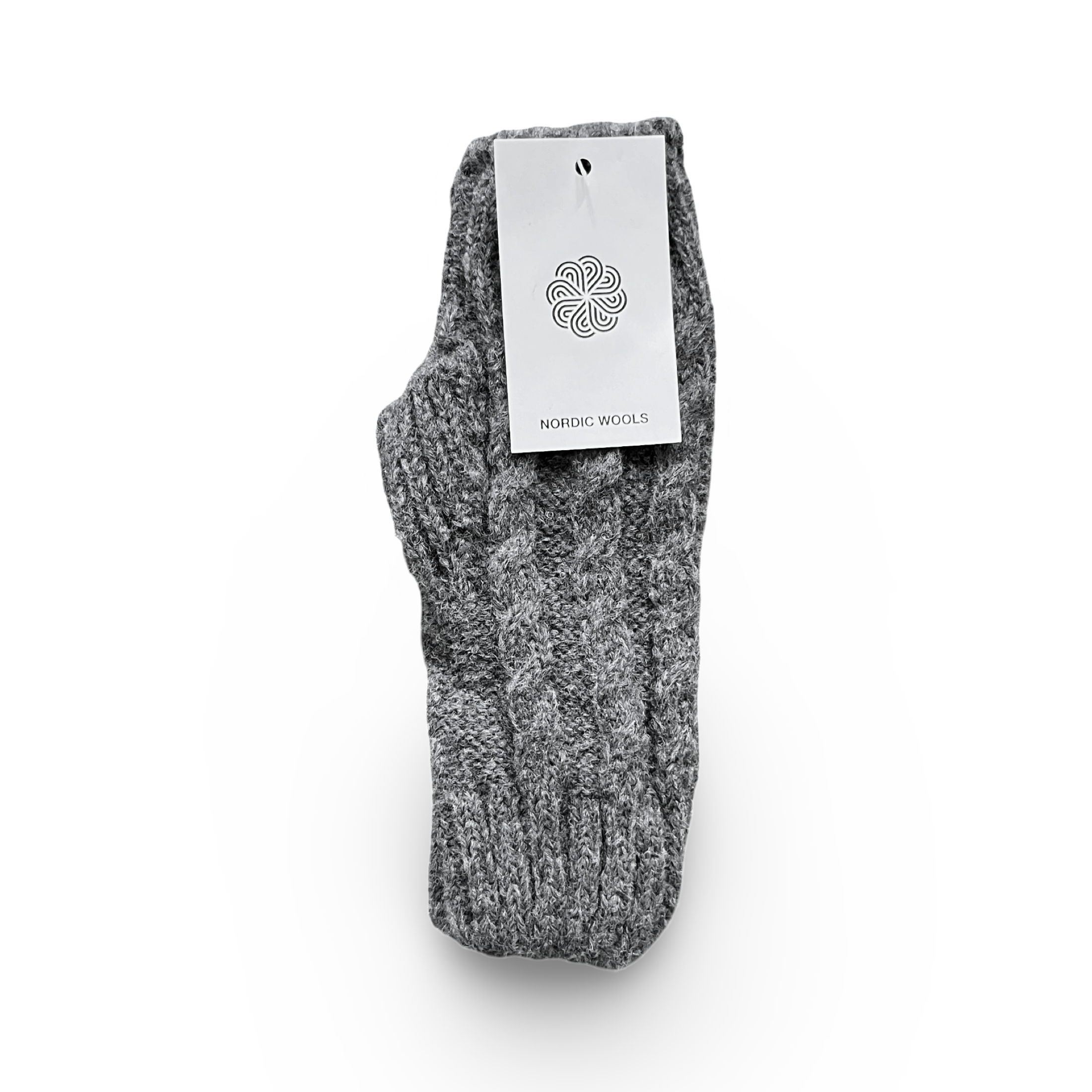 Cozy Fingerless Gloves Set Cable Knit Arm Warmers - Womens-1