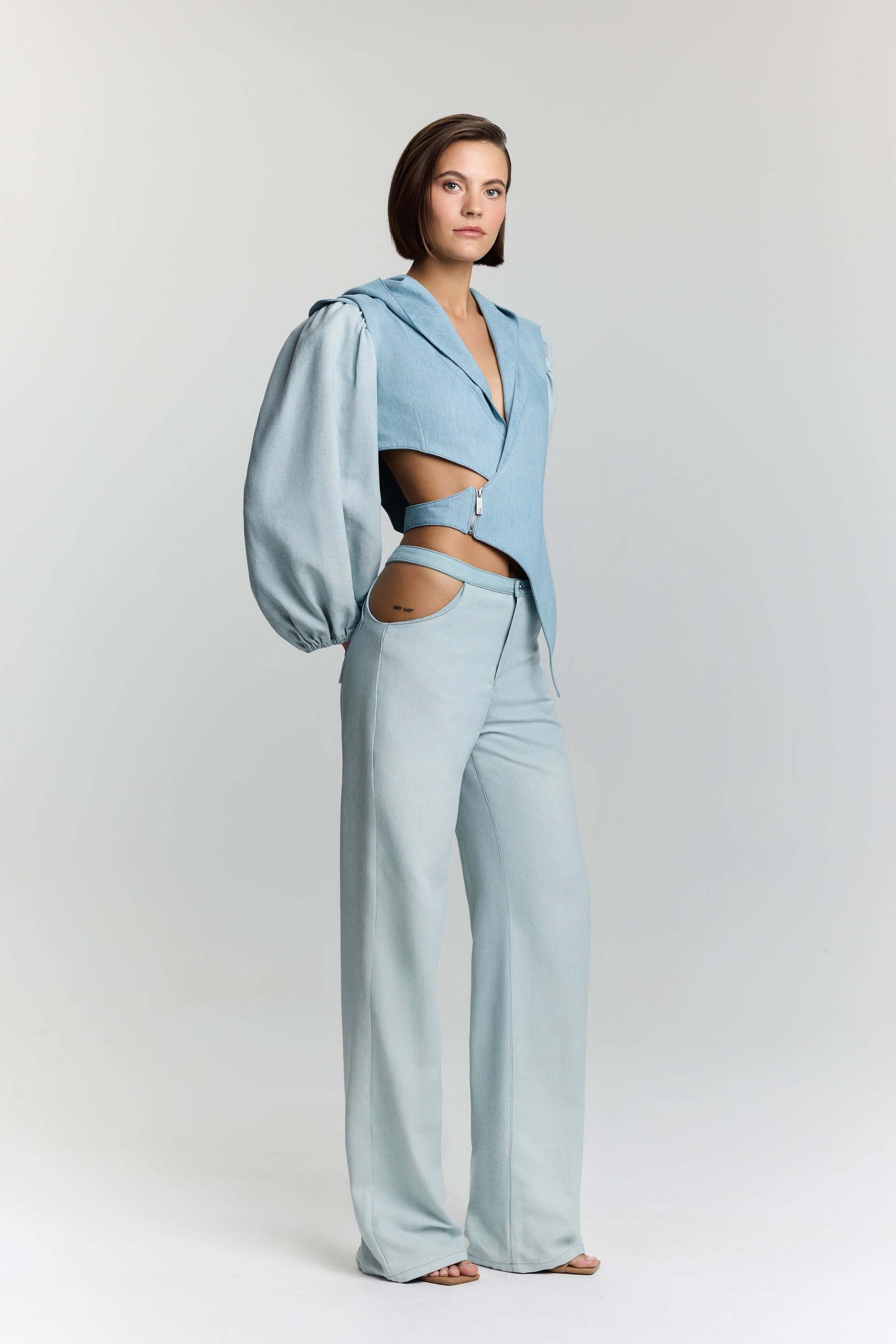 JENDUE Belinda Denim Jean - Luxury Women's Designer Denim-0