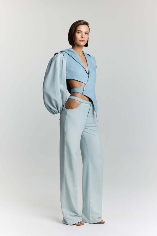 JENDUE Belinda Denim Jean - Luxury Women's Designer Denim-0