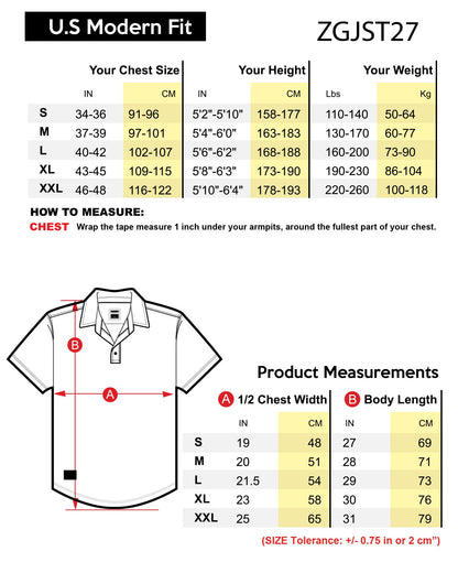 ZIMEGO Mens Short Sleeve Golf Polo Stretch Office Casual Holiday T-Shirt-2