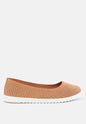 Lubna Knitted Flat Ballet Flats-5