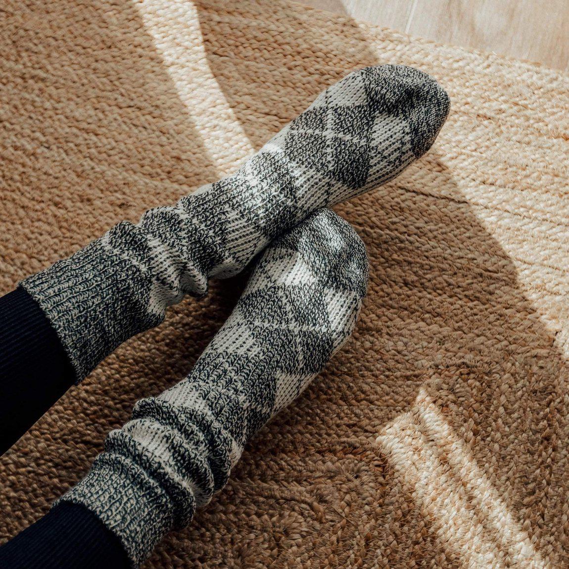 Nordic Socks Soft COZY™  Warm (Vagn - Ash)  - Unisex-1