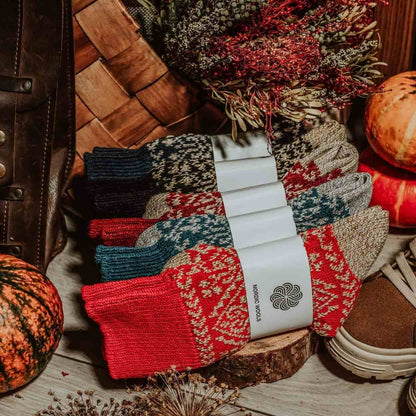 Nordic Socks Soft COZY™  Warm (5 Pairs Zelta)  - Unisex-1