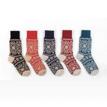 Nordic Socks Soft COZY™  Warm (5 Pairs Zelta)  - Unisex-0