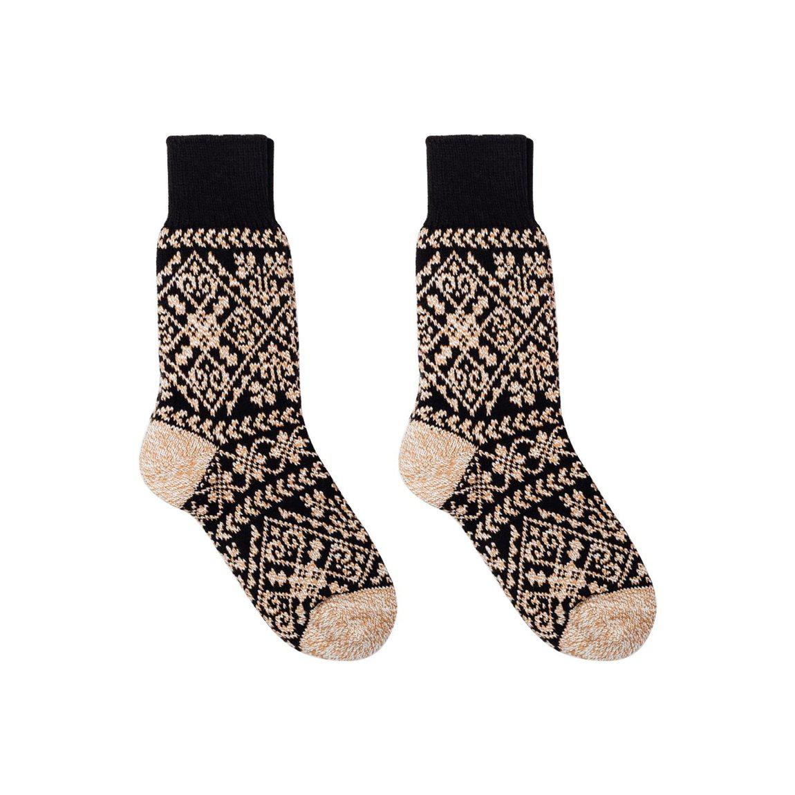 Nordic Socks Soft COZY™  Warm (Zelta - Black)  - Unisex-0