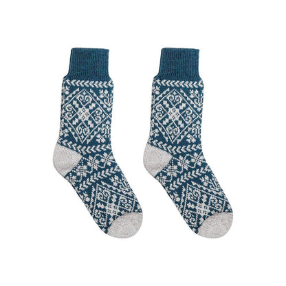 Nordic Socks Soft COZY™  Warm (Zelta - Teal)  - Unisex-0