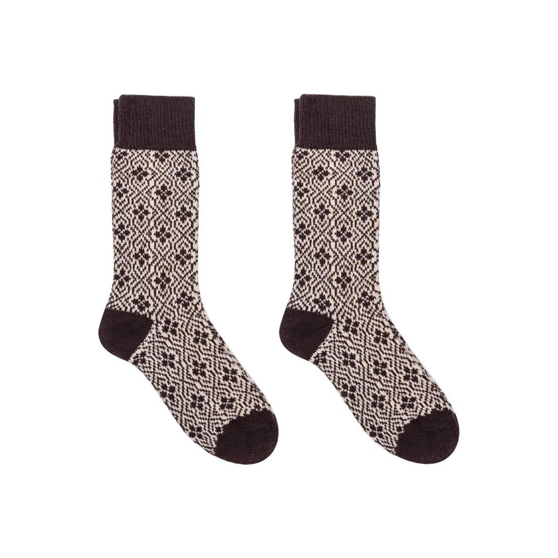 Nordic Socks Merino Wool in PERFORM™ (Ulf - Coffee) - Unisex-0